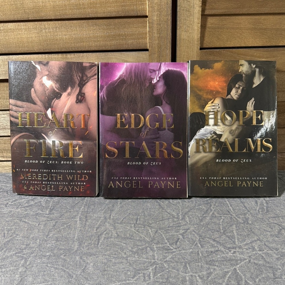 Waterhouse Press Blood of Zeus Book Set Angel Payne Meredith Wild Paperback Lot